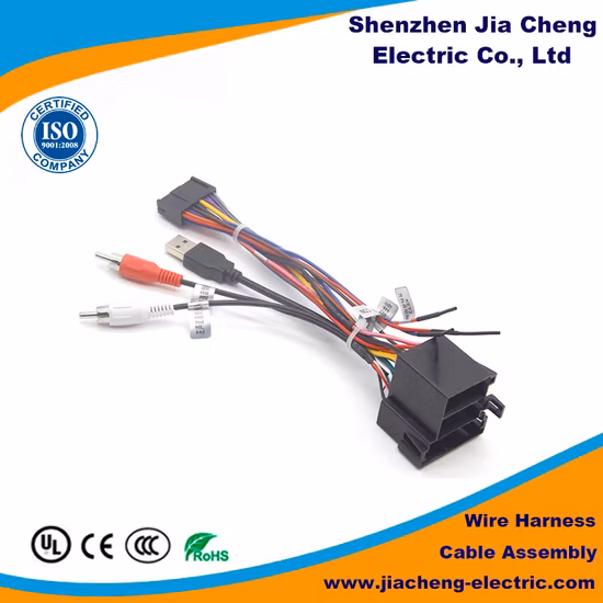 Custom Cable Assemblies Wiring Harness with Relay Holder Ipc620 Manufacturer 1 Years Warranty in Dongguan