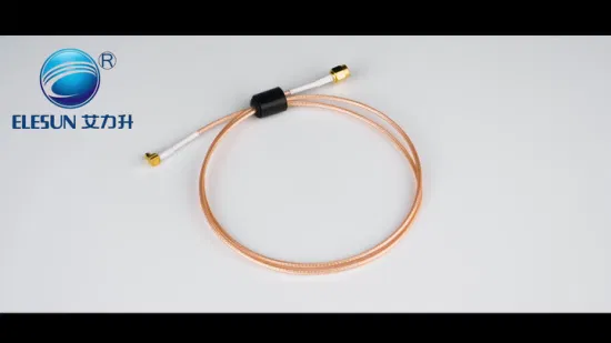 Serie Rg de fábrica de cable coaxial RF con aislamiento de PTFE sólido Rg316 Rg142 Rg178 Rg179 Rg400 para extensión de antena